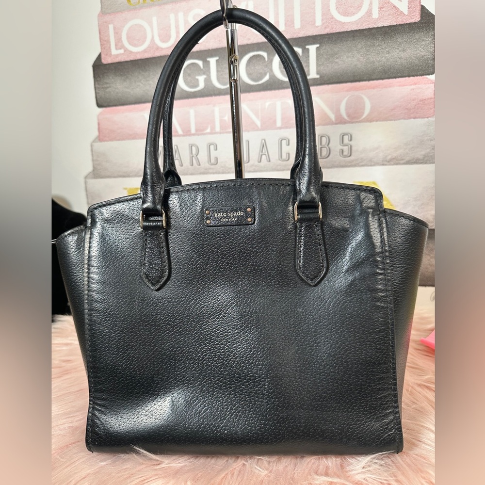 Kate Spade Jeanne Medium Purse Handbag Black EUC